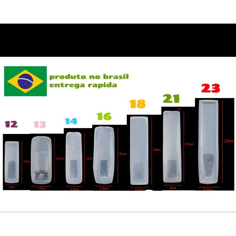 capa controle remoto universal escolha a medida correta par seu controle
