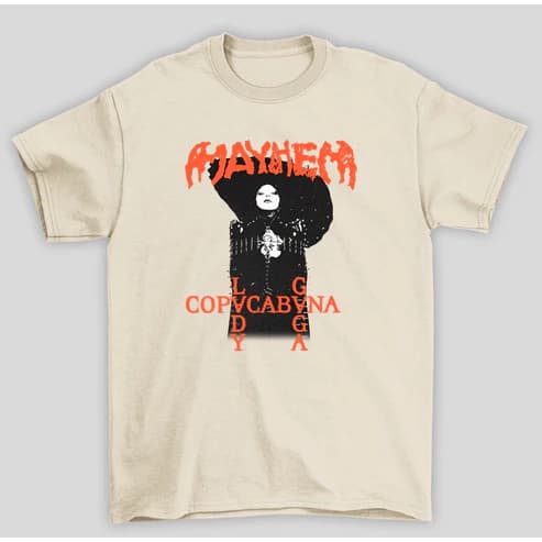 Camisa Lady Gaga Mayhem In Copacabana  Camiseta 100% Algodão