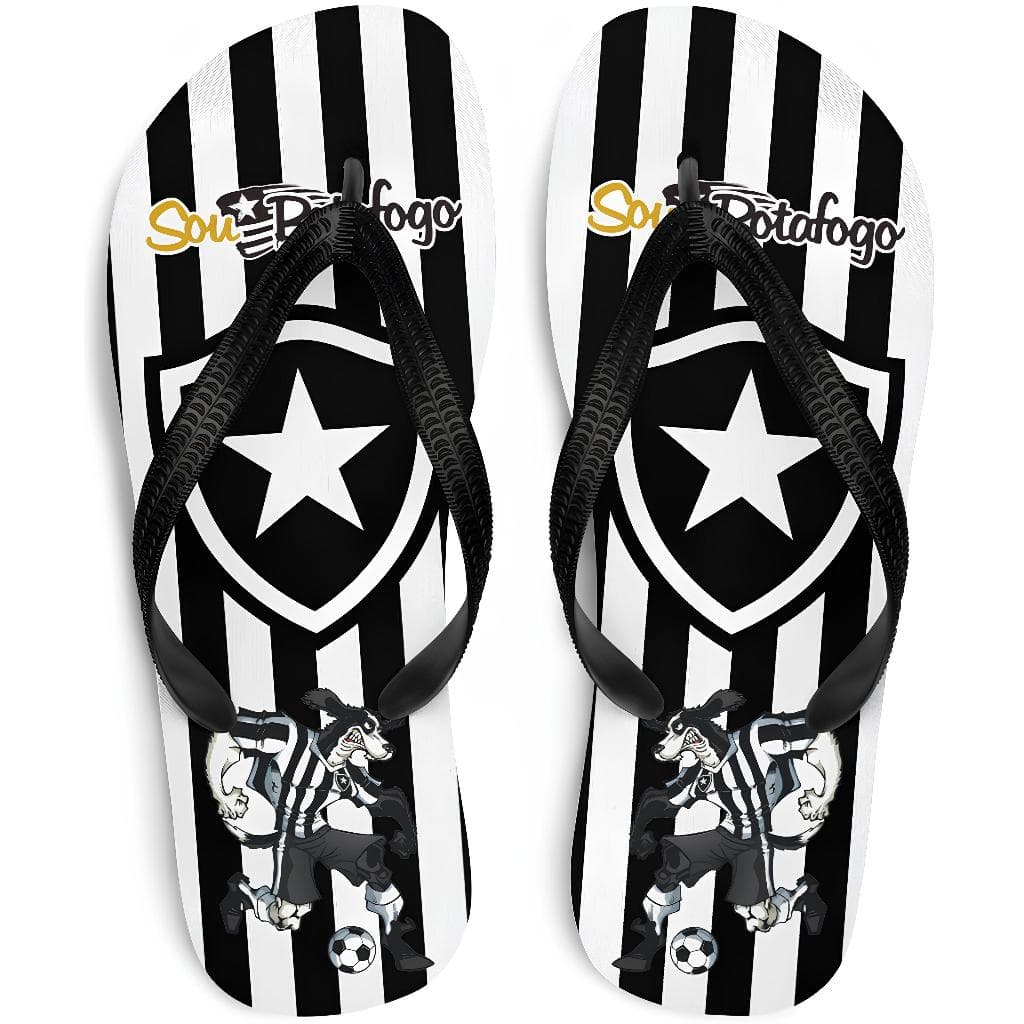 Chinelo Botafogo Glorioso Fogão Personalizado Unissex 2 modelos EXCLUSIVOS Promoção