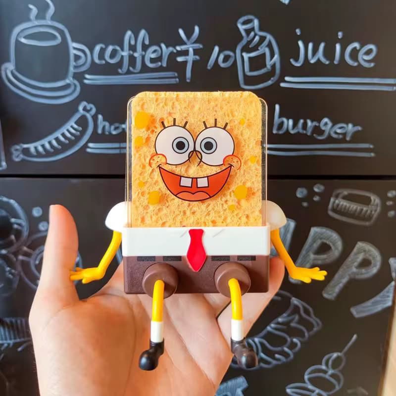 Suporte De Esponja Bob Esponja Para Banheiro Cozinha Divertido
