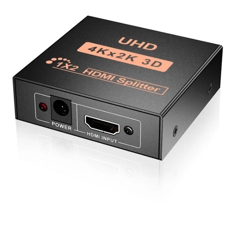 Divisor Hdmi Hdcp Splitter 1 Entrada 2 Saídas Full Hd 1X2 4K