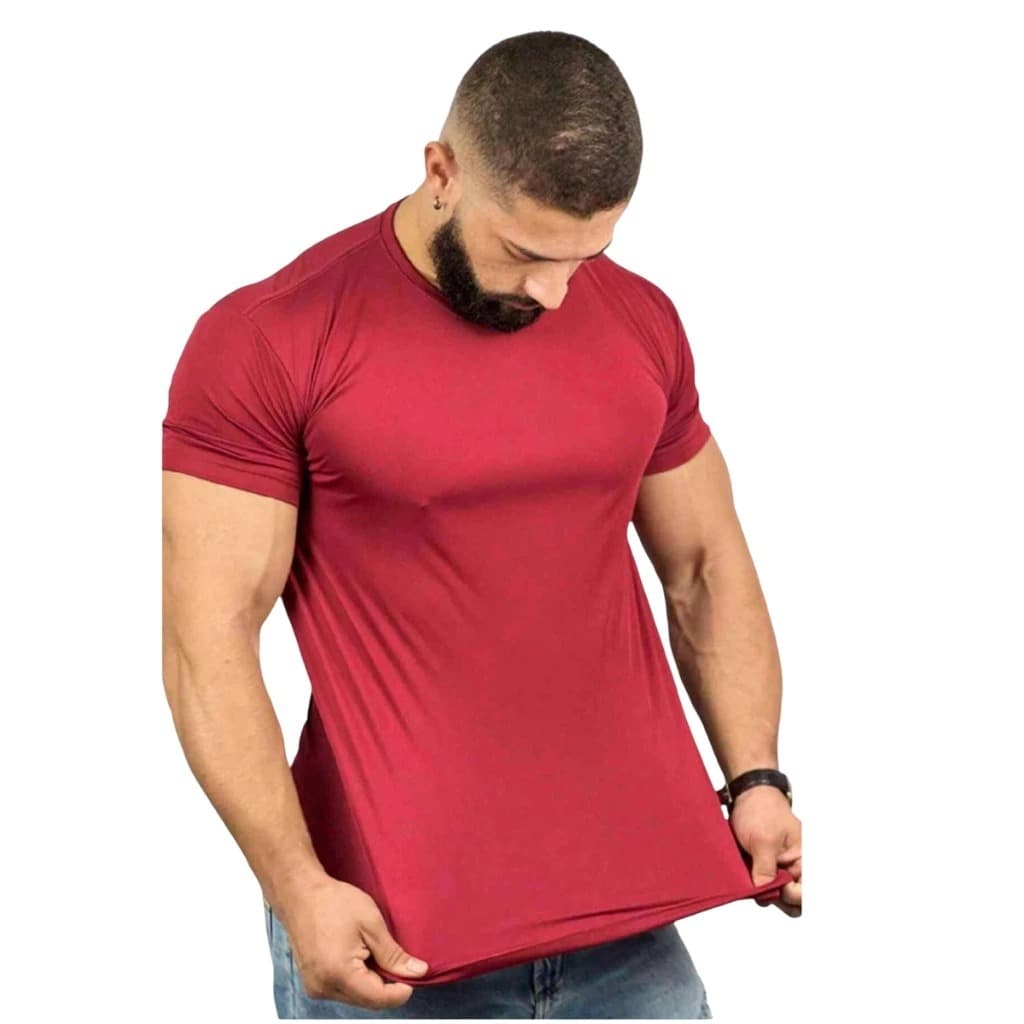 Camiseta Dry Fit Masculina - Casual - Treino - Academia - Esportes - Exercícios - Corrida