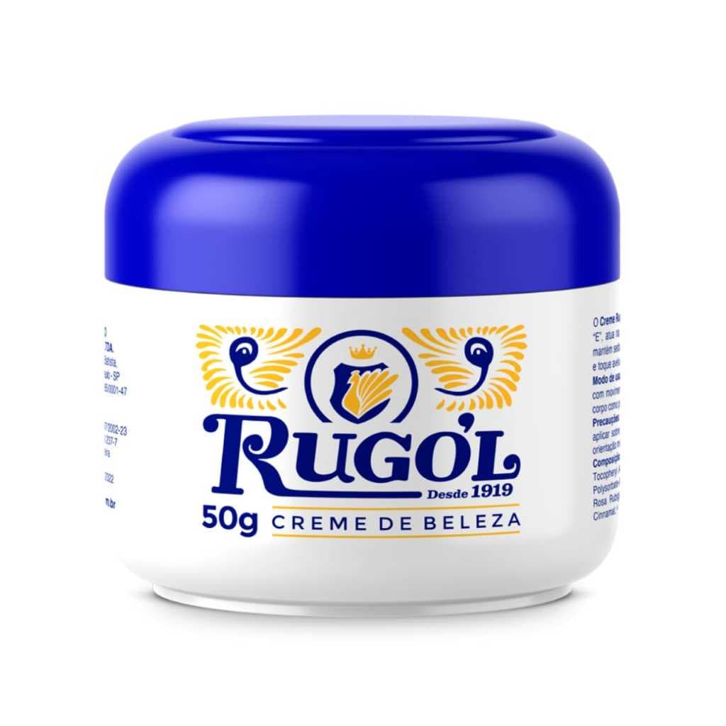 Creme Tradicional Rugól - Auxilia Redução de Rugas e Linhas de Expressão 50g