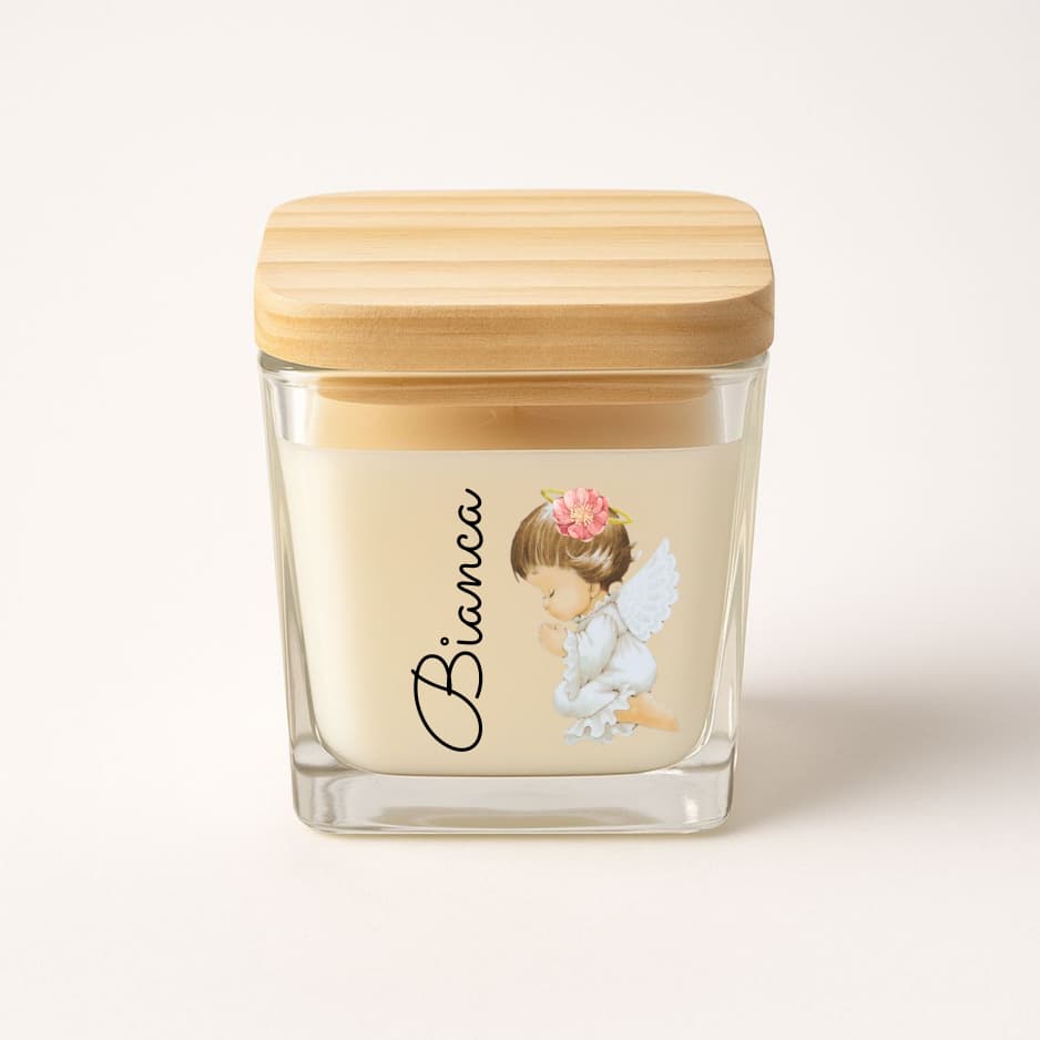 15 unidades Batizado, aniversario, primeira eucaristia  Mini vela aromáticas perfumada vela lembrancinha 50g