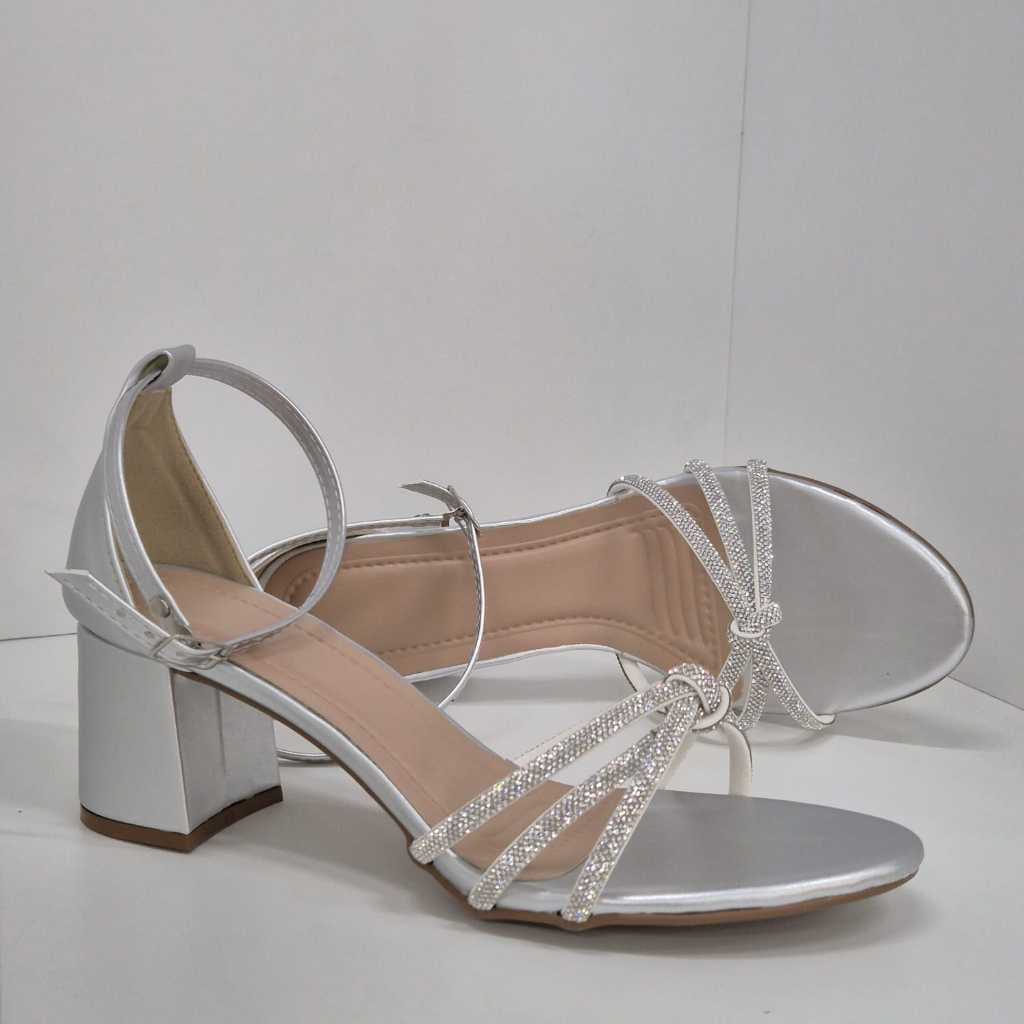 Sandalia stras nó, elegante, social 30 ao 44