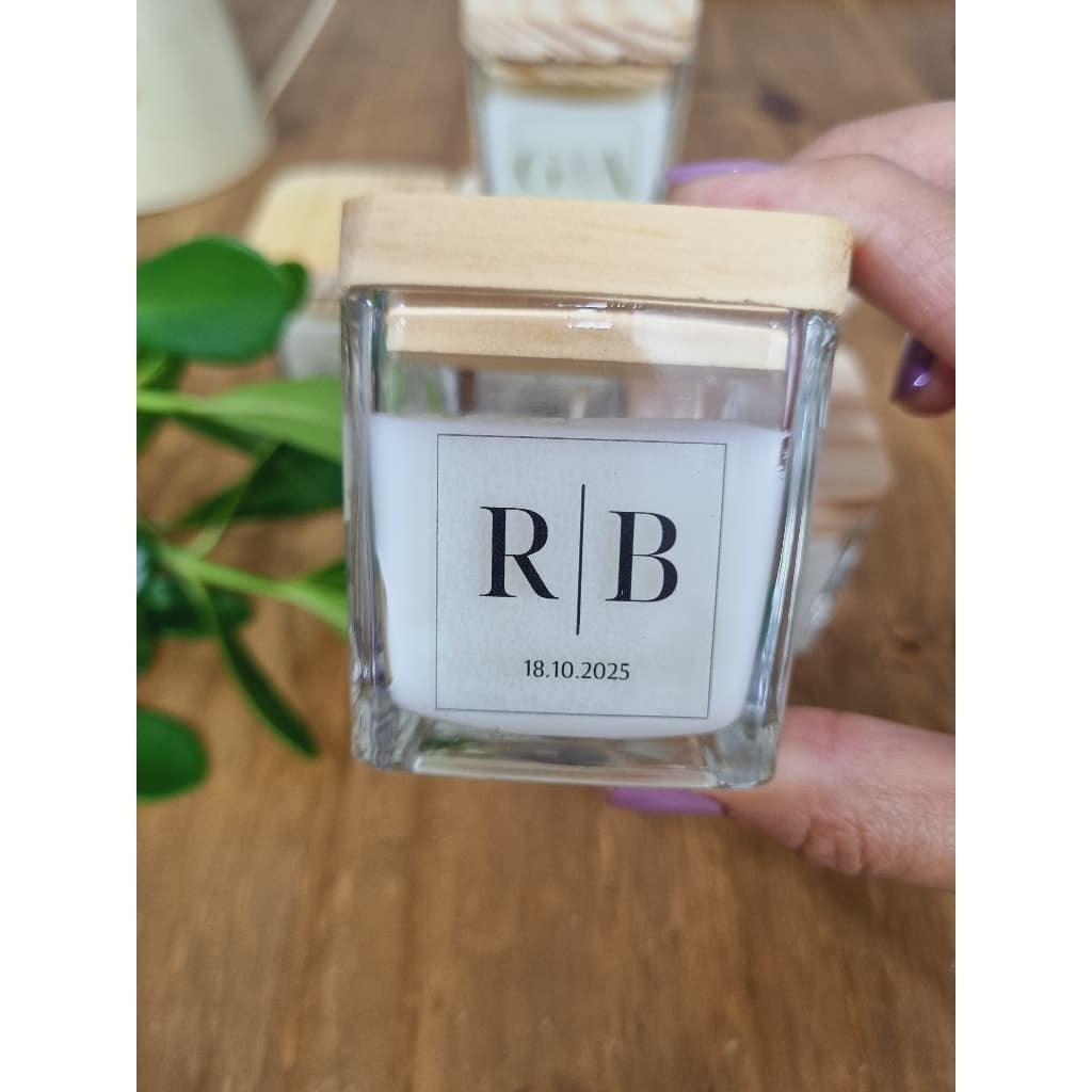 100 Mini vela aromáticas Vela artesanal perfumada vela lembrancinha 50g casamento batizado materinidade
