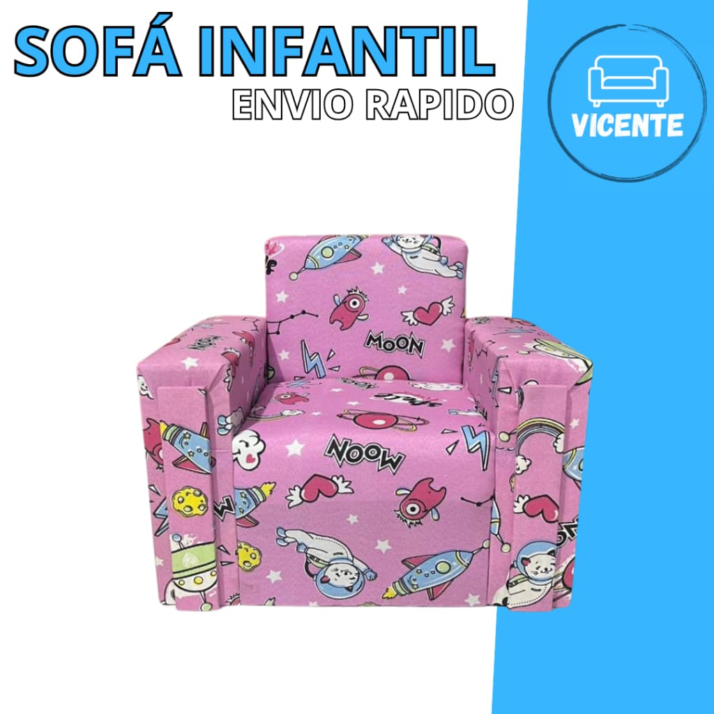 Sofázinho MINI Para Crianças infantil multiuso meninos e meninas
