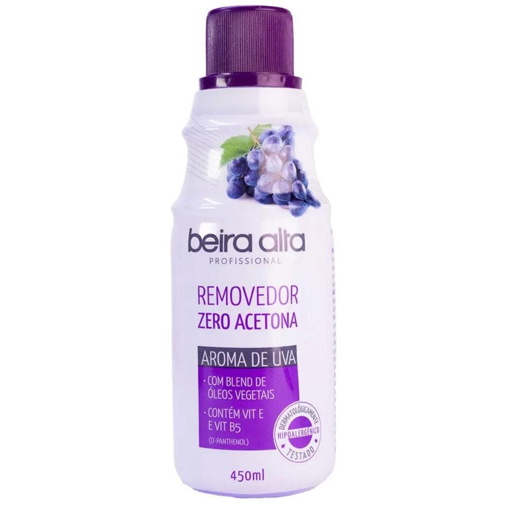 Removedor de Esmaltes Semente de Uva 450ml Beira Alta
