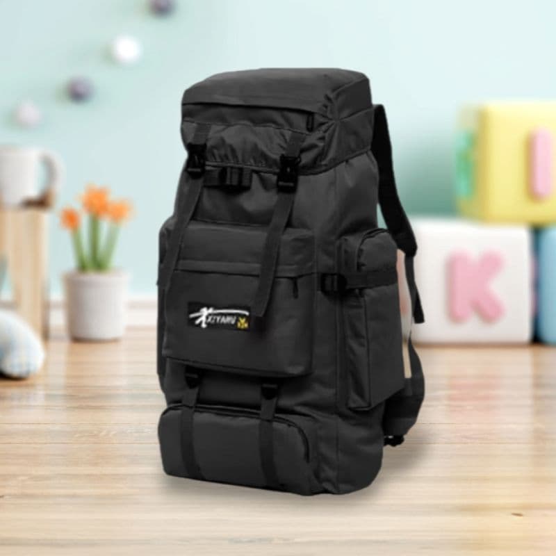 Mochila grande camping impermeável bem Reforçada,  confortavel  Espaçoso ideal pra viagens  trilhas de campamento.