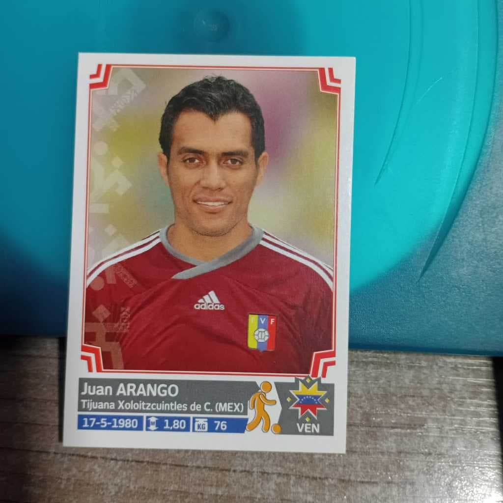 FIGURINHA Panini 2015 COPA AMÉRICA CHILE #287 JUAN ARANGO Venezuela-