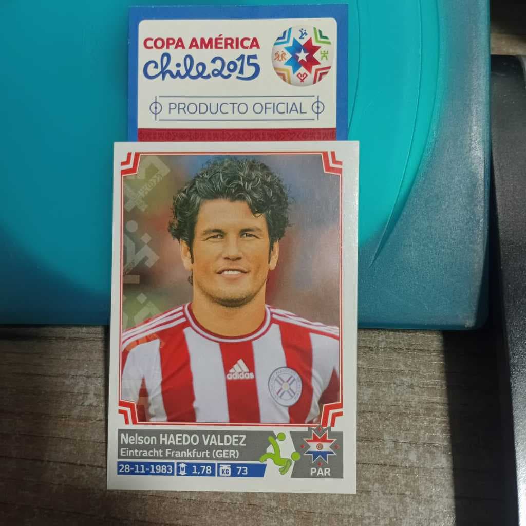 FIGURINHA - Nelson Valdez - Paraguay. 2015 Copa America n.180