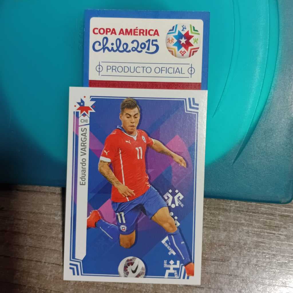 FIGURINHA Panini 2015 COPA AMERICA CHILE N.297 EDUARDO VARGAS Chile