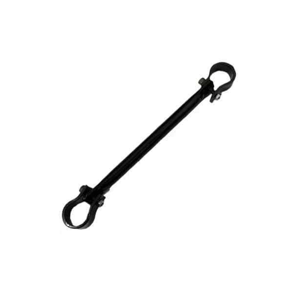 Barra Travessa Barrinha De Guidão Moto Bike Preto 190mm