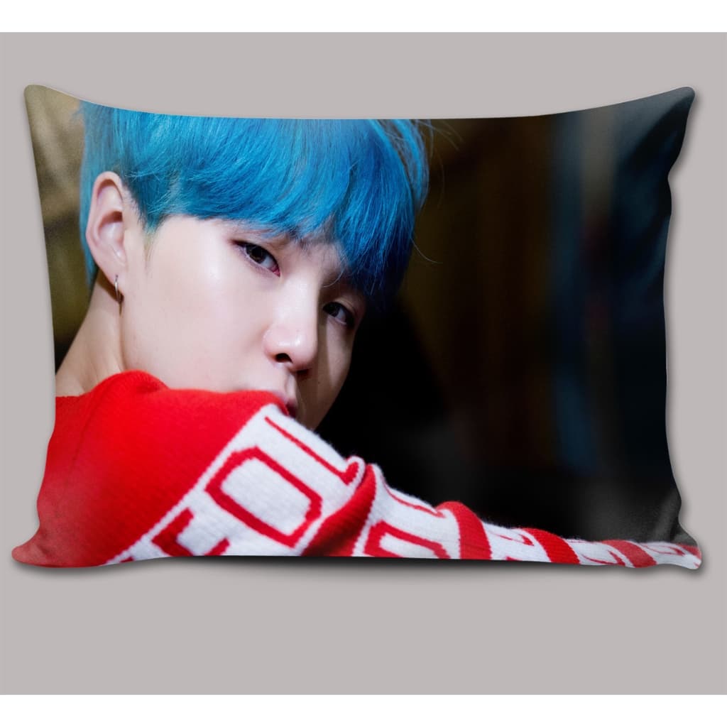 Almofada 27x37 BTS Suga Army Kpop Boyband Idol Bangtan Boys