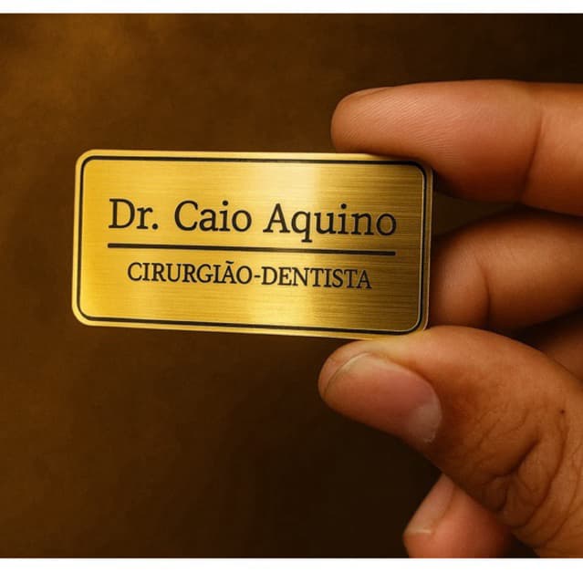 Broche Botton Magnético Crachá Acrílico Espelhado