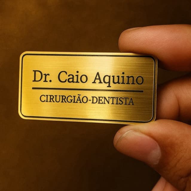 Broche Magnético personalizado profissão crachá botton