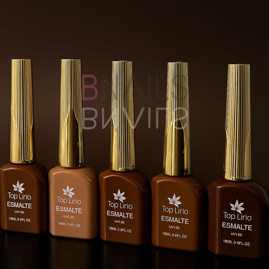 Esmalte Em Gel Top Lirió 18ml Lançamento Cores Outono Inverno