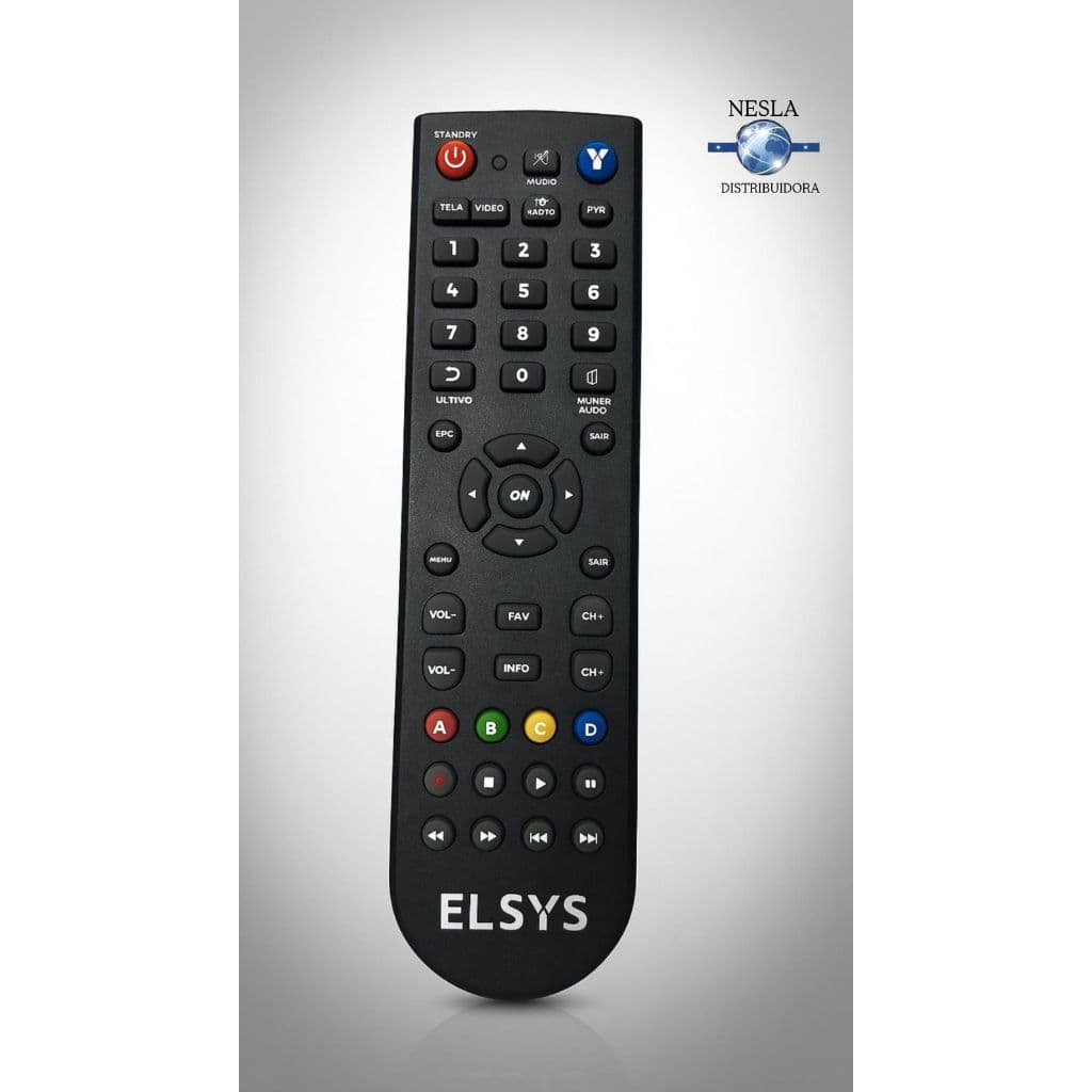CONTROLE REMOTO RECEPTOR ELSYS SATMAX 6
