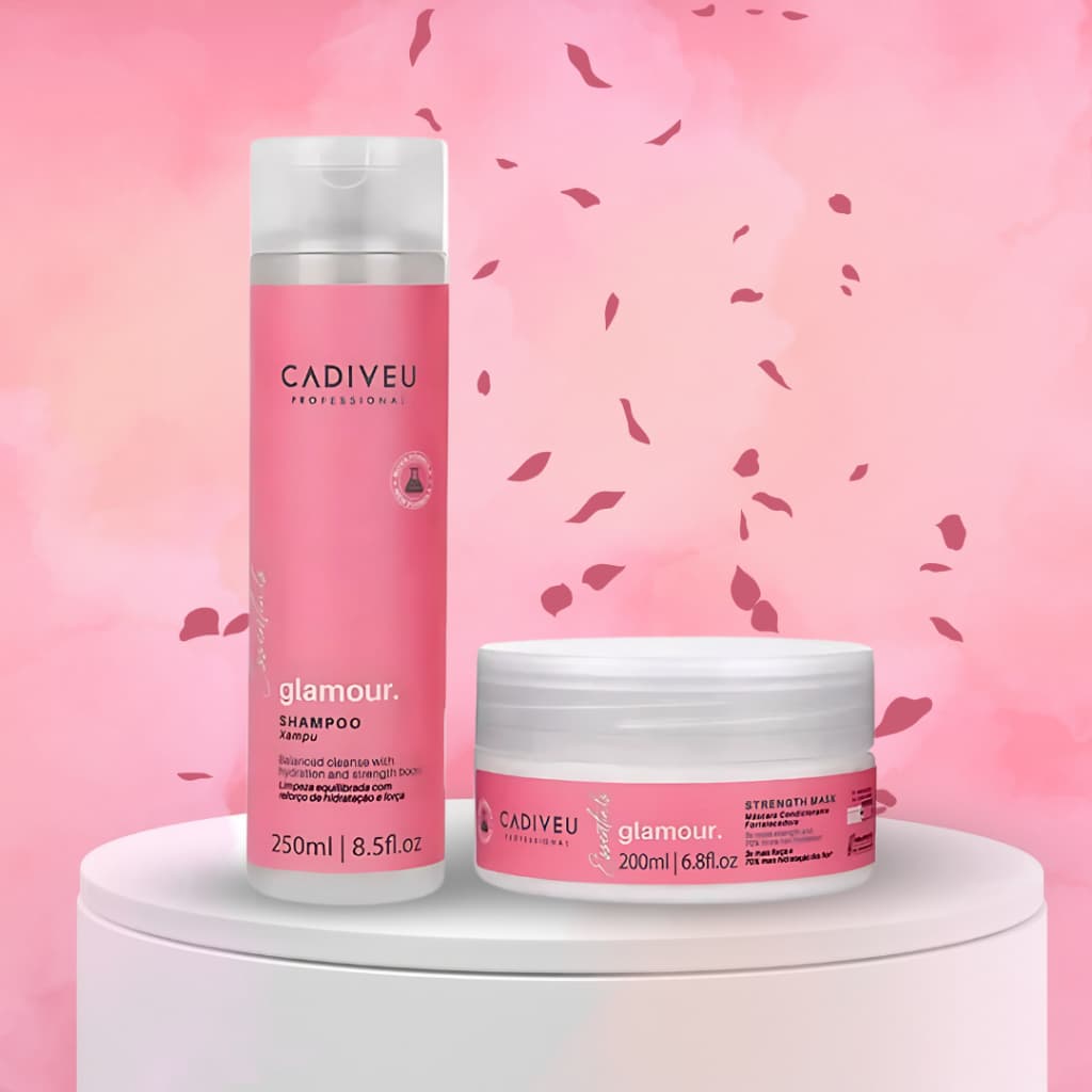 Kit Shampoo + Máscara Hidratação Professional Glamour - CADIVEU