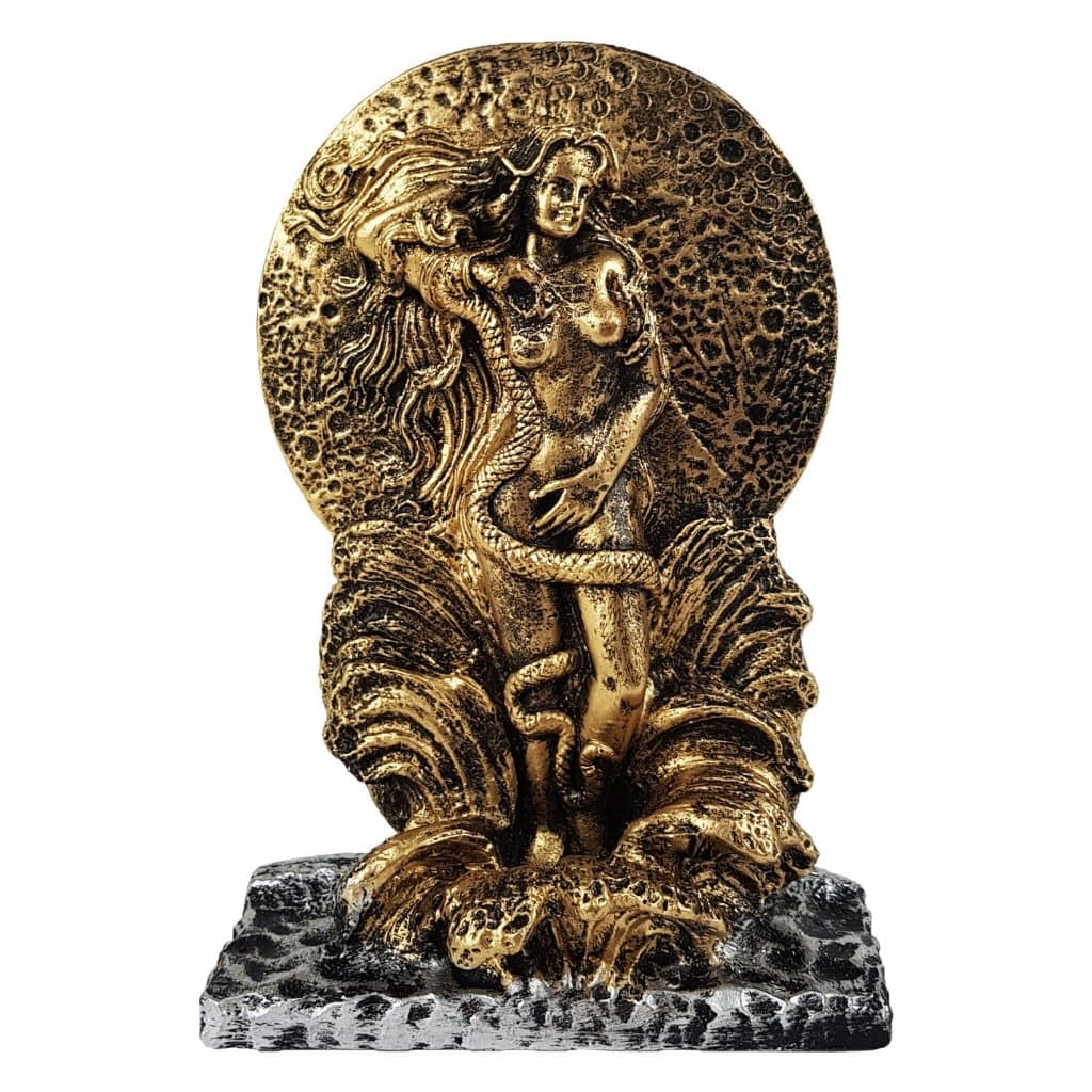 Estatua Deusa Lilith Em Resina Wicca