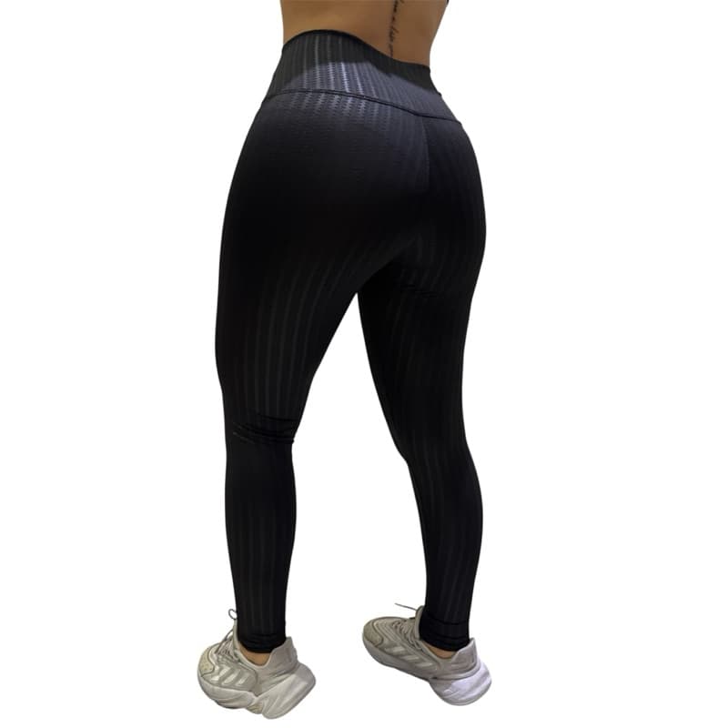 Calça legging feminina 3d se transparência/modeladora/cintura alta/ fitness e casual