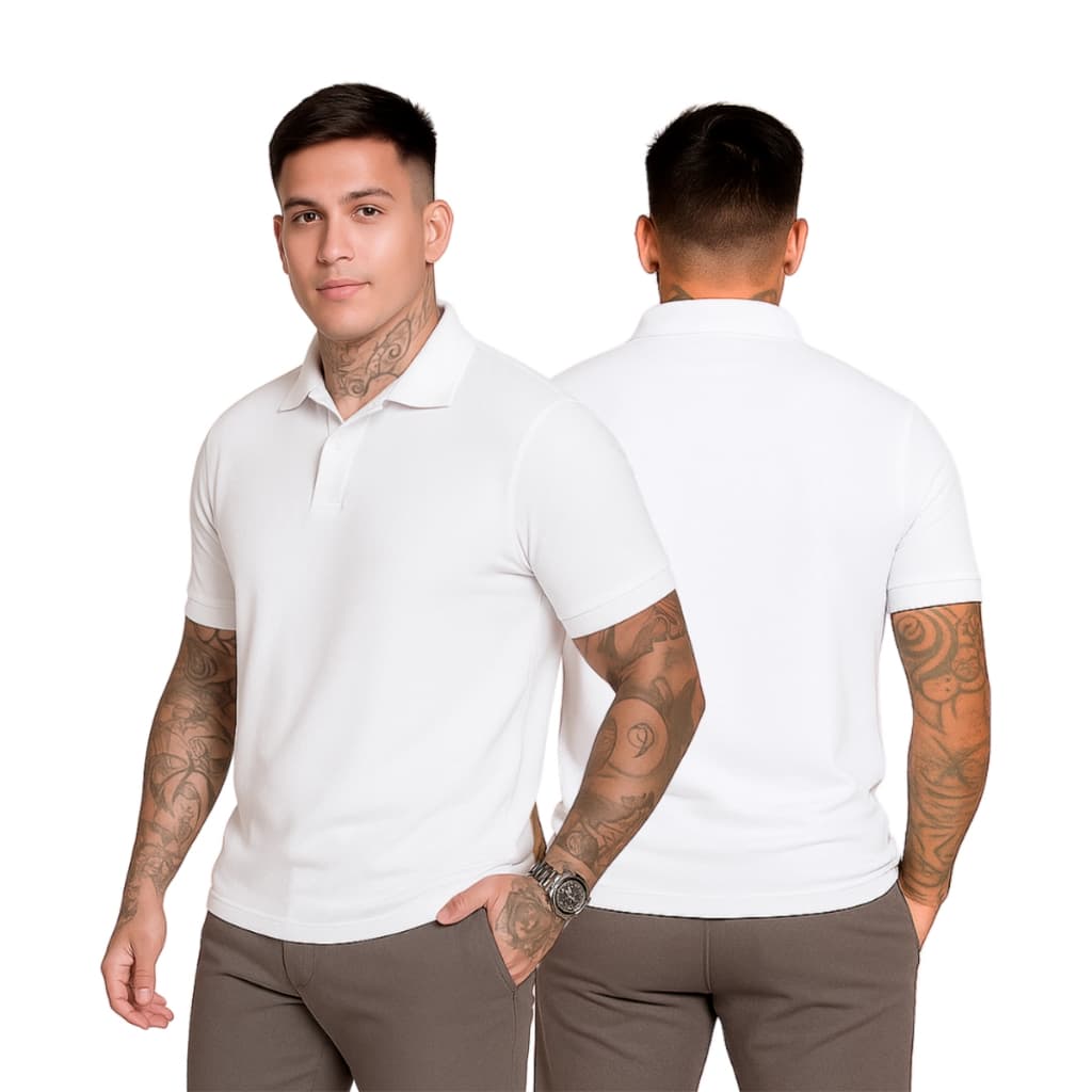 Camisa Polo Masculina com Gola – Casual, Versátil e Elegante