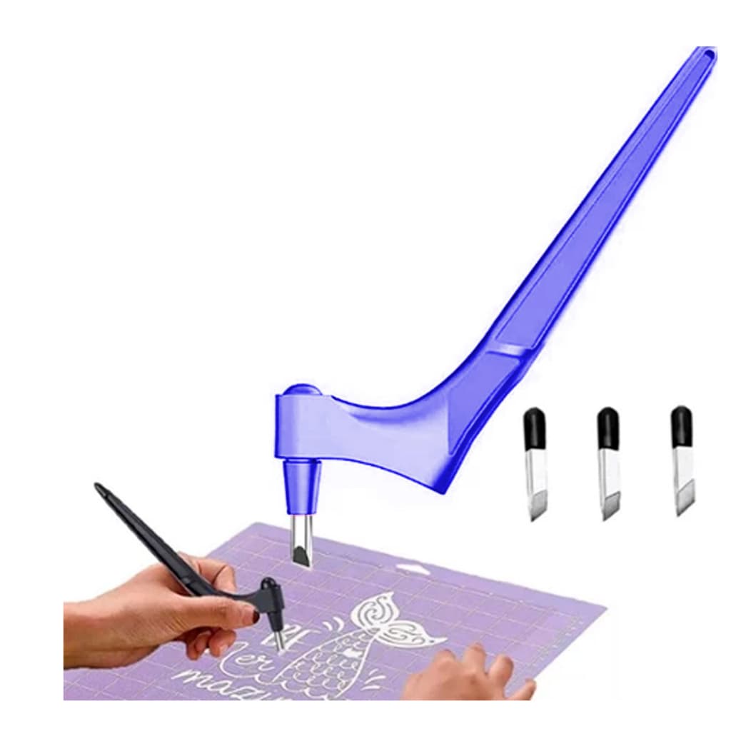 Estilete Precisao Caneta 360o Rotativa Patchwork Scrapbook