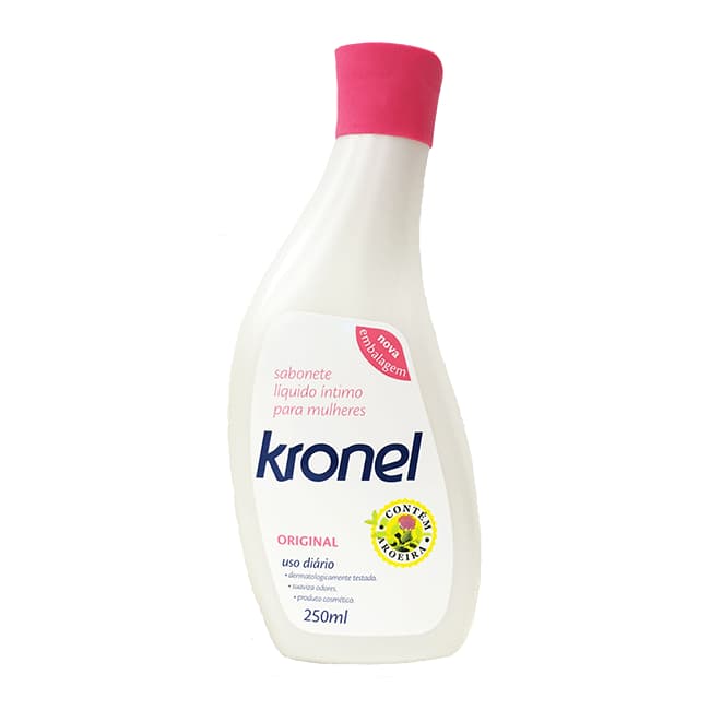 Sabonete Líquido Íntimo Feminino Kronel Hebron 250ml