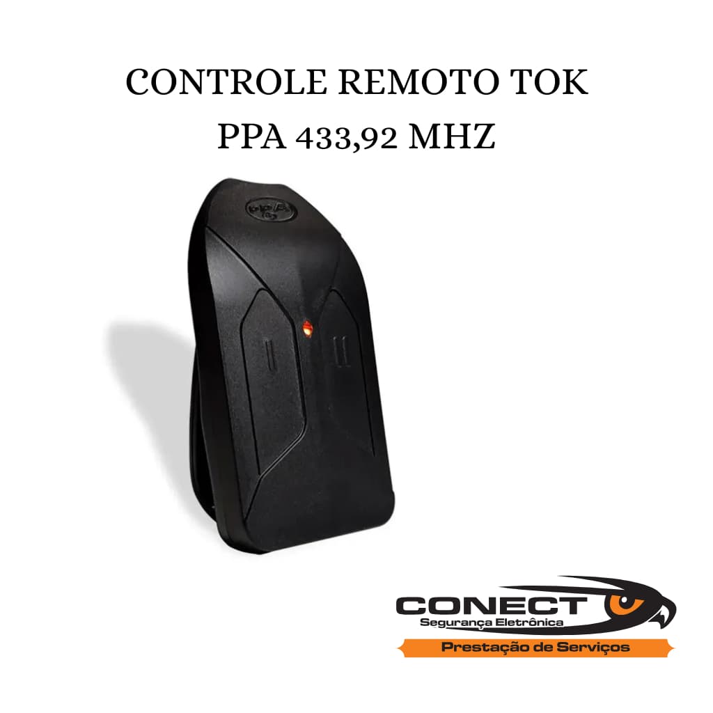 CONTROLE REMOTO TOK PPA 433,92 MHZ