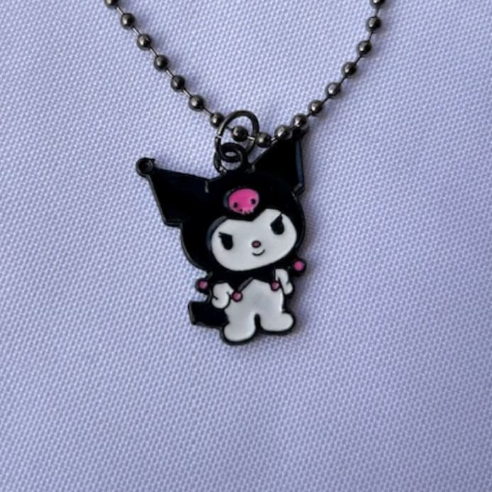 Colar Pingente Kuromi