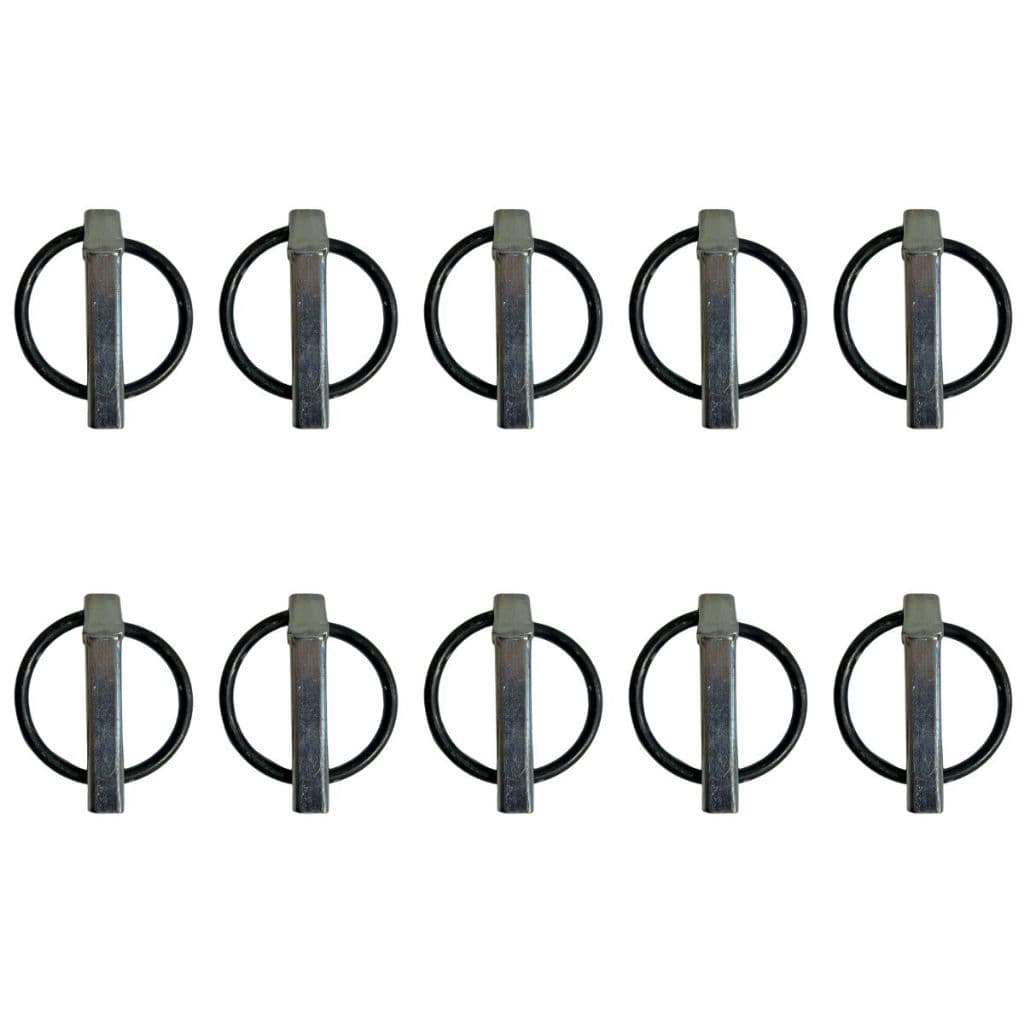 10 Quebra Dedo 7/16 Pino Trava Chaveta C/ Argola Trator Implementos
