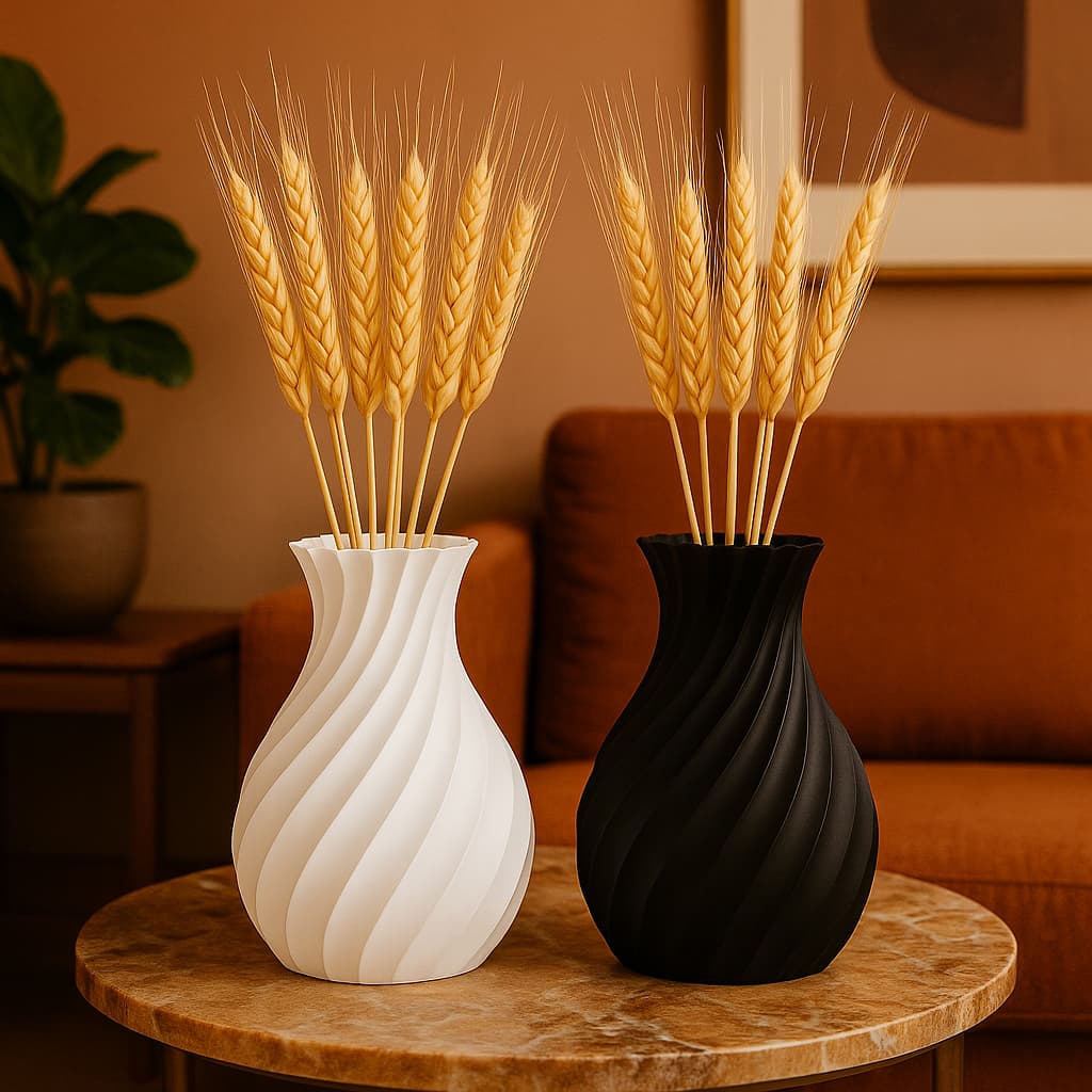 Vaso Decorativo Lumo Espiral Vaso Espiral Vaso Minimalista