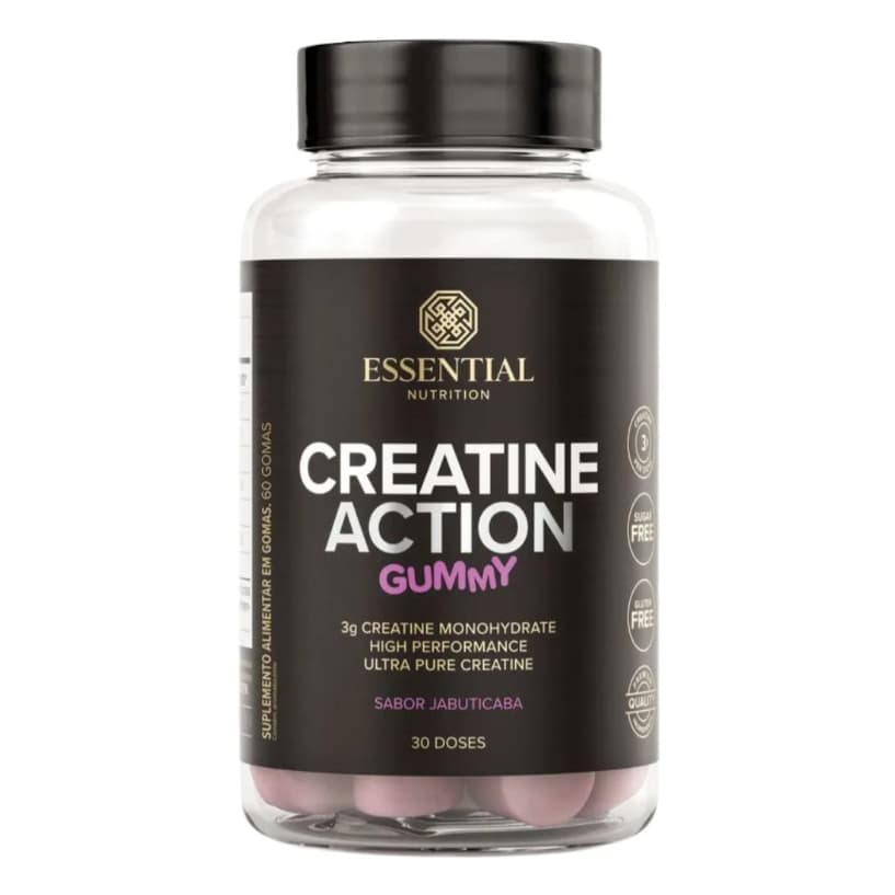 Essential Nutrition Creatina Em gomas Gummy 60 Gomas
