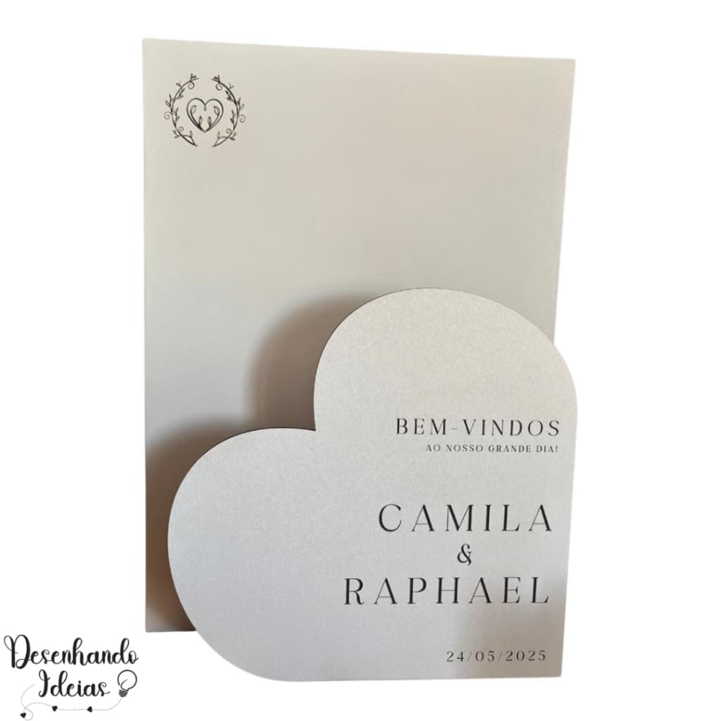 Placa de Casamento Personalizada Bem-Vindos MDF Recepção Elegante para Entrada de Evento