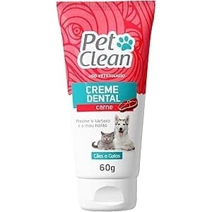 Creme Dental Carne Pet Clean 60g