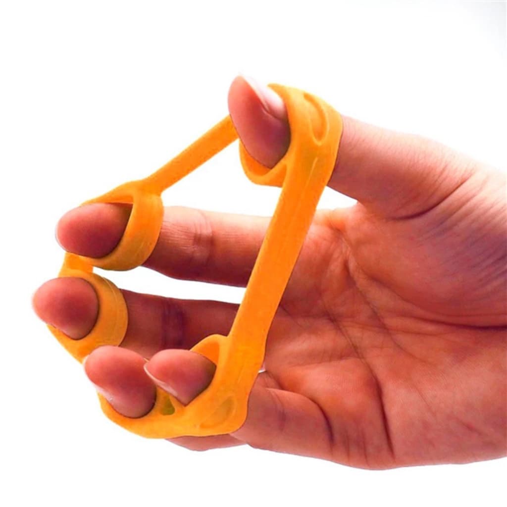 Band De Resistência Para Dedos Silicone Hidrolight Fortalecimento Mãos Reabilitação