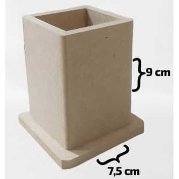 Porta Lápis/ Porta Caneta/Porta Pincel De Maquiagem - MDF