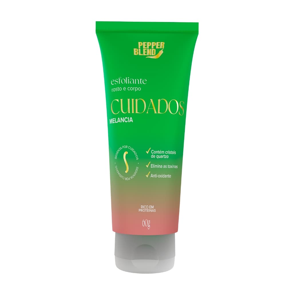 Esfoliante Rosto Corpo com Aloe Vera Cristais Quartzo Skincare Limpeza Renovação Pele Macia Saudável