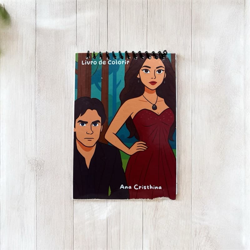 Livro de Colorir - Diários de um Vampiro