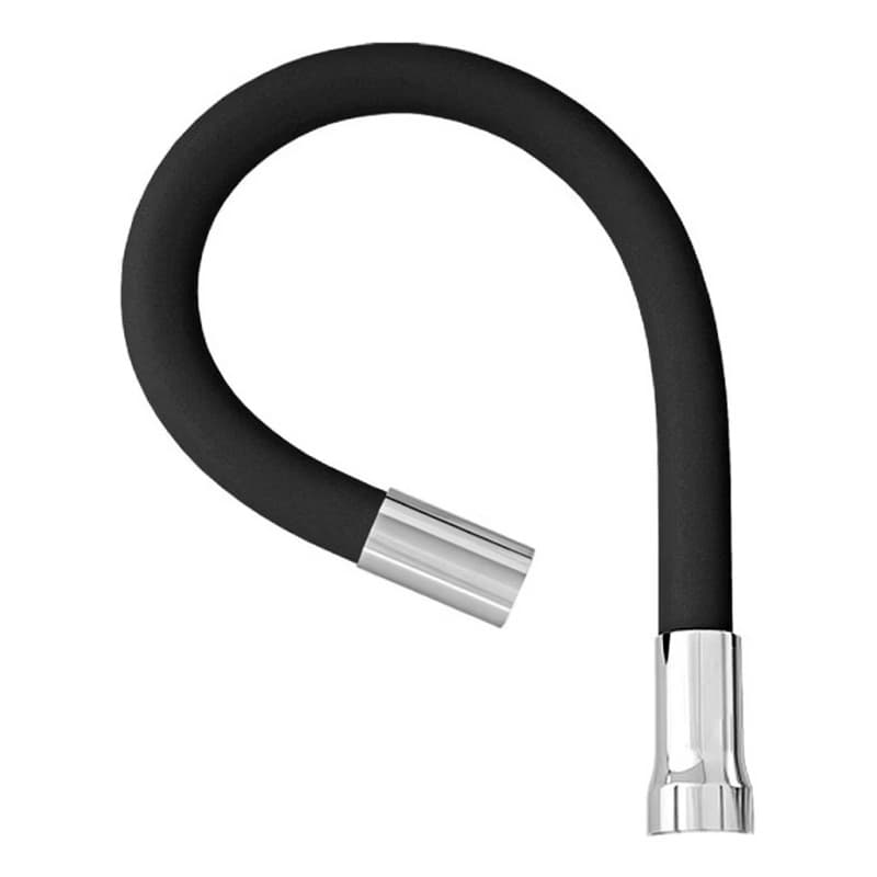 Cano Flexível Preto 5/8 para Torneira