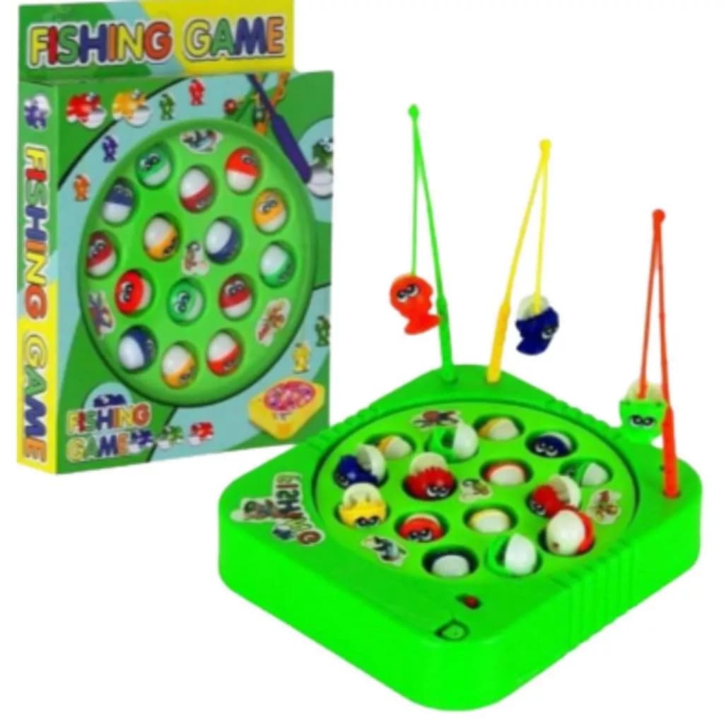 Jogo Pescaria Maluca Infantil Pula Peixe Pesca Divertido Pescaria Infantil