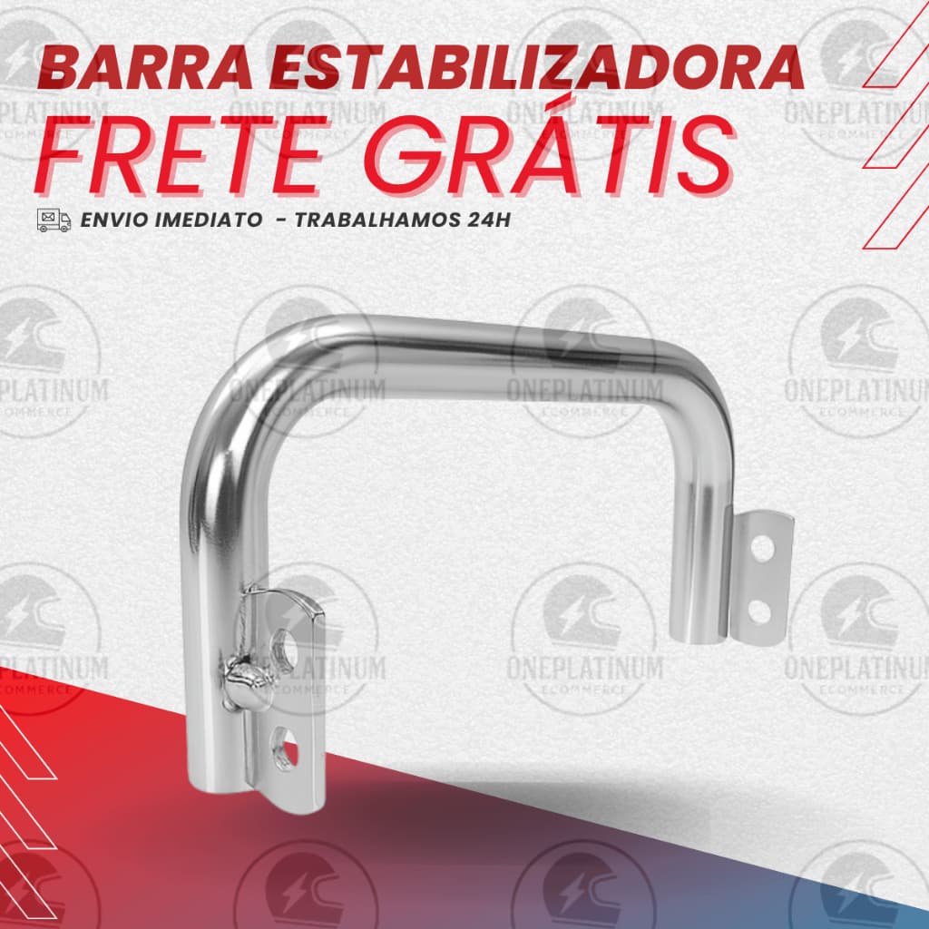 Barra Estabilizadora Moto Cg Cargo Titan Fan Start 125 150 Mix 160 2014 até 2025 - Alta Resistência