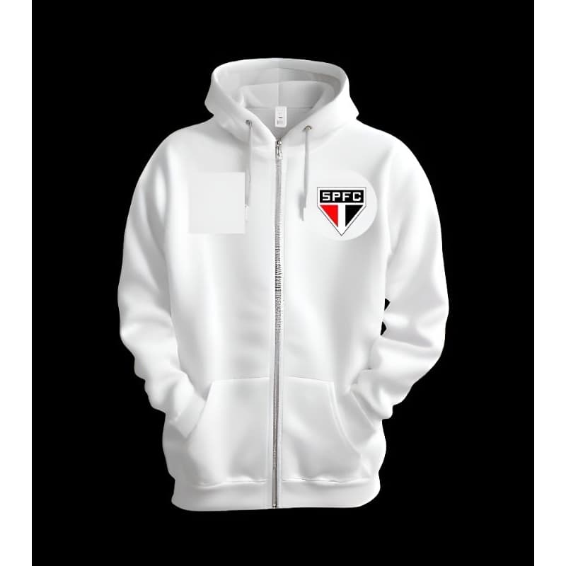 Blusa de frio agasalho moletom time personalizado com capuz na promoção