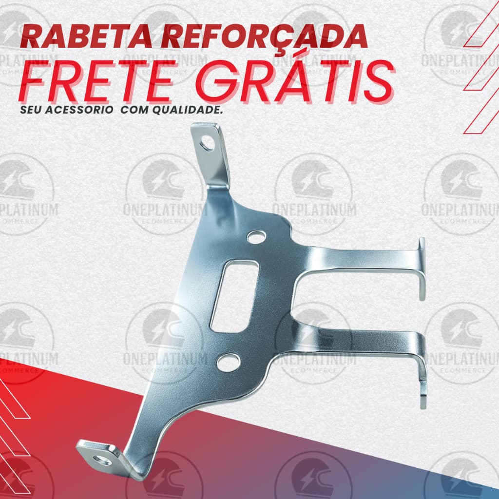 Reforço Rabeta Fixador - Honda CG Titan Fan Start 125 150 2014 até 2024 / 160 2016 até 2025