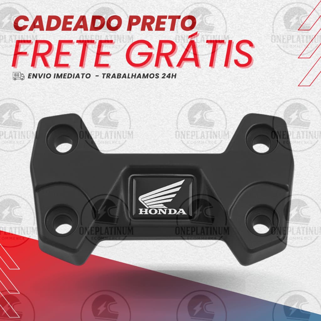 Mancal Mesinha do Guidao - Titan Fan Start Cg150/160 Preto de Aluminio
