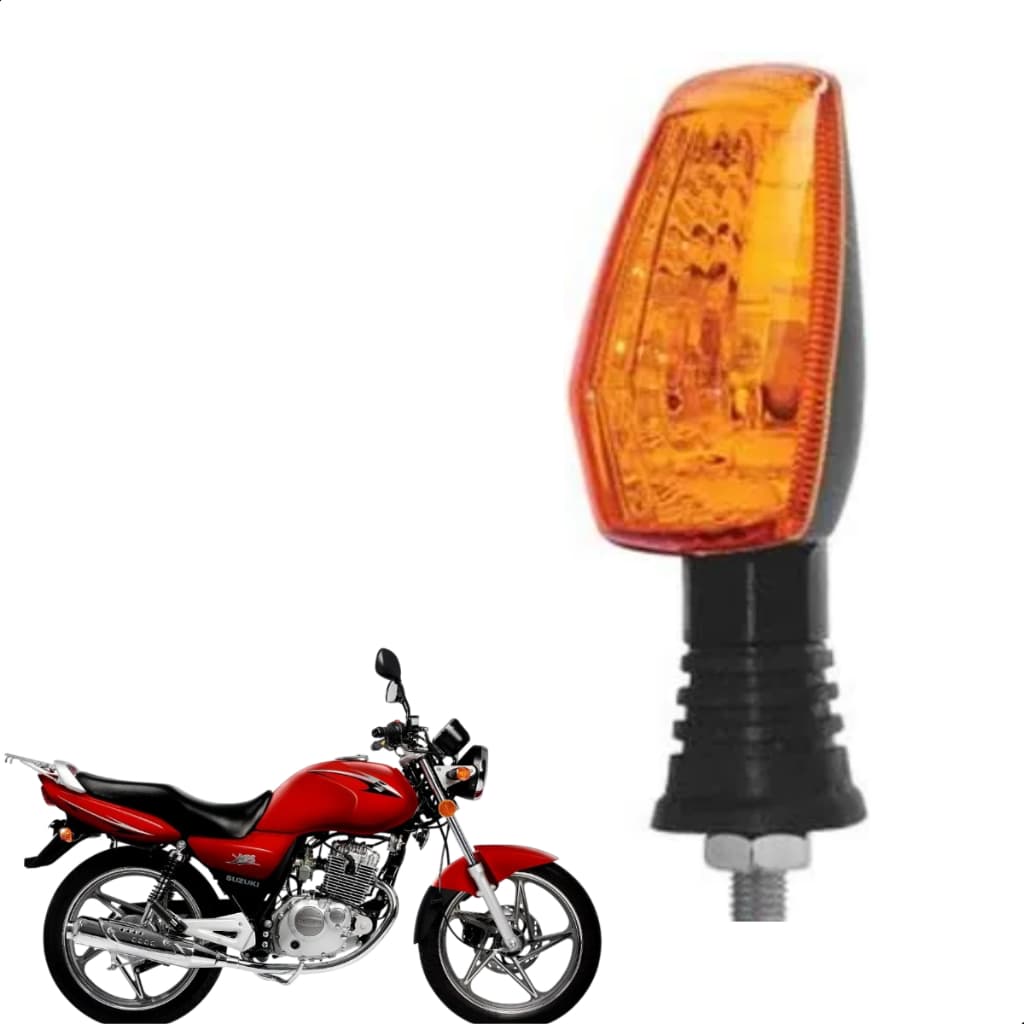 Pisca Seta Suzuki Yes 125 Laranja 1 Unidade