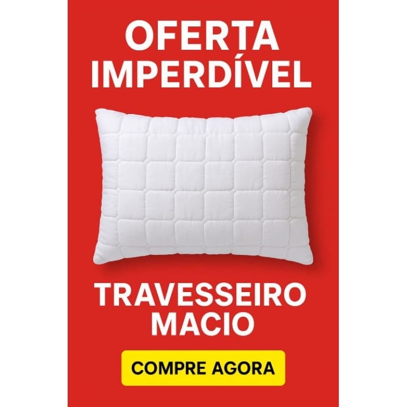 Kit 4 Travesseiros Premium 50x70cm – Alto, Antialérgico, Antibacteriano e Confortável