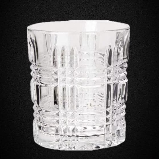 Jogo de 6 Copos de Vidro Whisky Cristal Drink Vidro 310ml