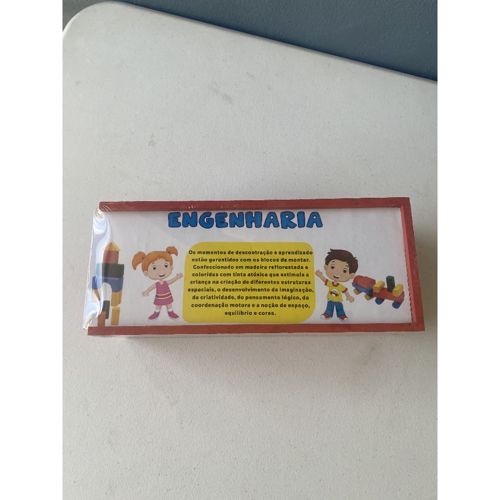 Torre Inteligente Colorida Educativa - Jogo Pedagógico Premium - MDF