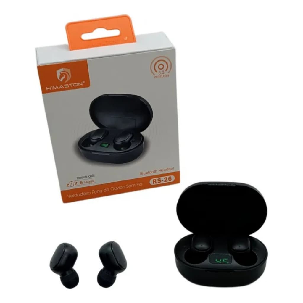 Fone Bluetooth HMaston RS 26 – EXCELENTE & BARATO